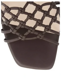 Jane Debster Magnolia Sandals in Chocolate Weave