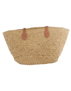 Jane Debster Munich Bag in Tan/Neutral Raffia