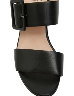 Jane Debster Nate Black Glove Sandals