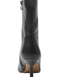 Jane Debster Rogue Boots in Black Leather
