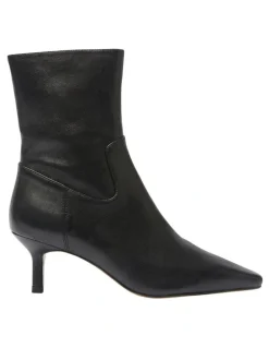 Jane Debster Rogue Boots in Black Leather