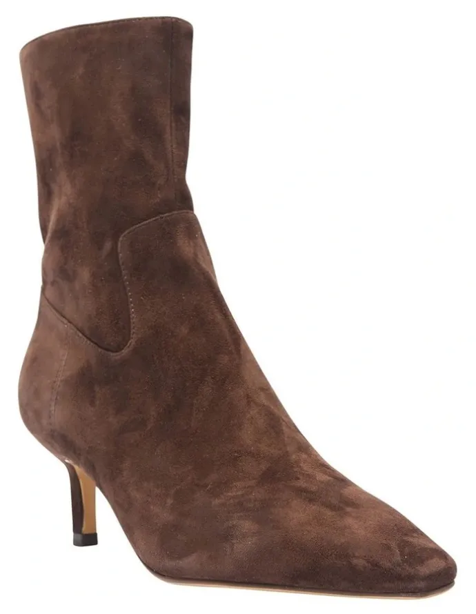 Jane Debster Rogue Boots in Chocolate Suede