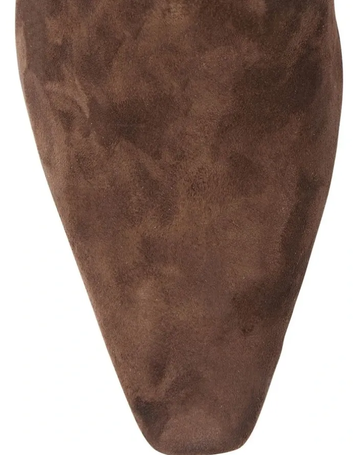 Jane Debster Rogue Boots in Chocolate Suede