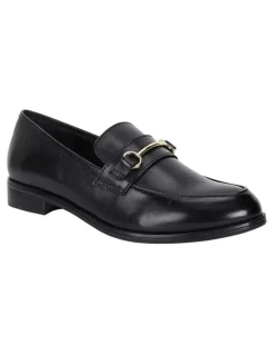Jane Debster Wallis Black Hi Shine Flat Shoes
