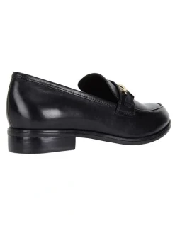 Jane Debster Wallis Black Hi Shine Flat Shoes