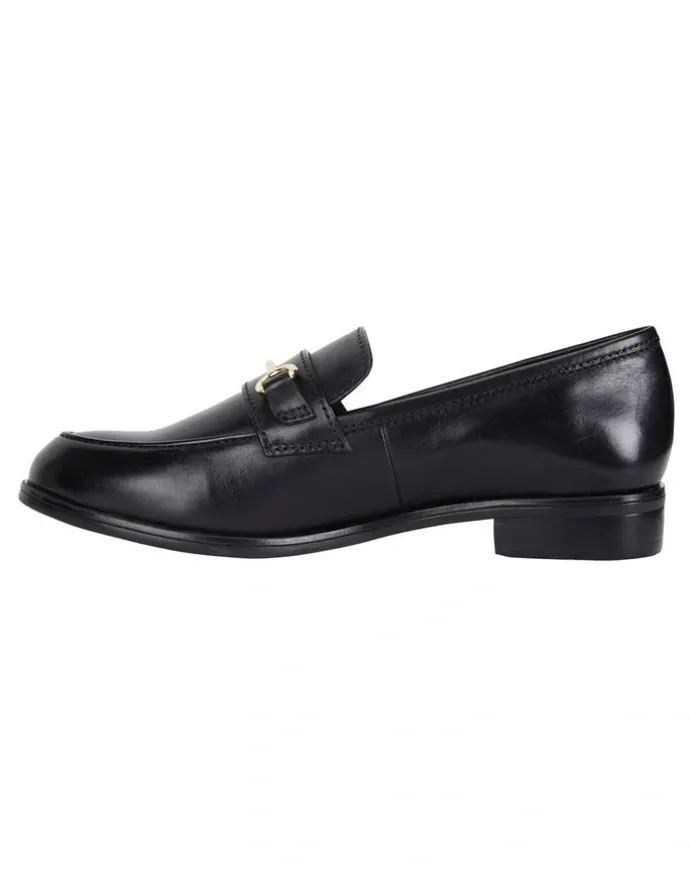 Jane Debster Wallis Black Hi Shine Flat Shoes
