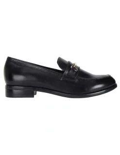 Jane Debster Wallis Black Hi Shine Flat Shoes