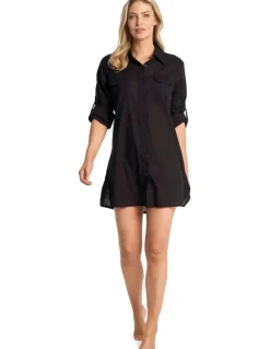 Jantzen Classic Longline Shirt in Black