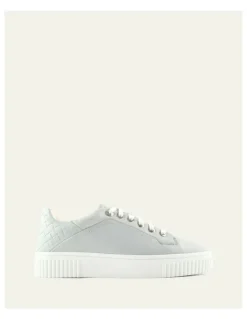 Jo Mercer Campbell Leather Sneakers in Dusk Blue