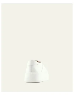 Jo Mercer Edie Leather Sneakers in White