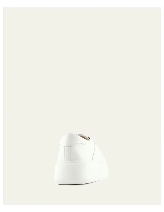 Jo Mercer Edie Leather Sneakers in White