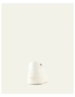Jo Mercer Trinny Leather Sneakers in White