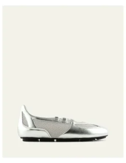 Jo Mercer Umber Sneakers in Silver Multi