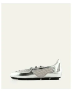 Jo Mercer Umber Sneakers in Silver Multi