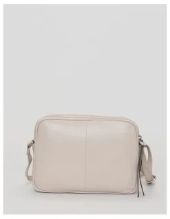 Joan Weisz Calypso Crossbody Bag in Beige