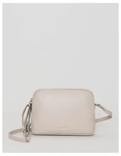 Joan Weisz Calypso Crossbody Bag in Beige