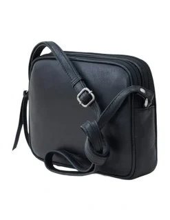 Joan Weisz Calypso Crossbody Bag in Black