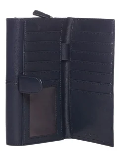 Joan Weisz Dakota Bifold Wallet in Navy