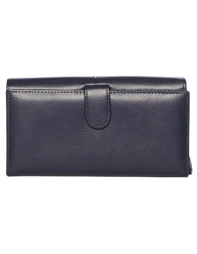 Joan Weisz Dakota Bifold Wallet in Navy
