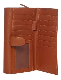 Joan Weisz Dakota Bifold Wallet in Tan