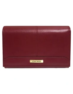 Joan Weisz Dakota French Purse in Red