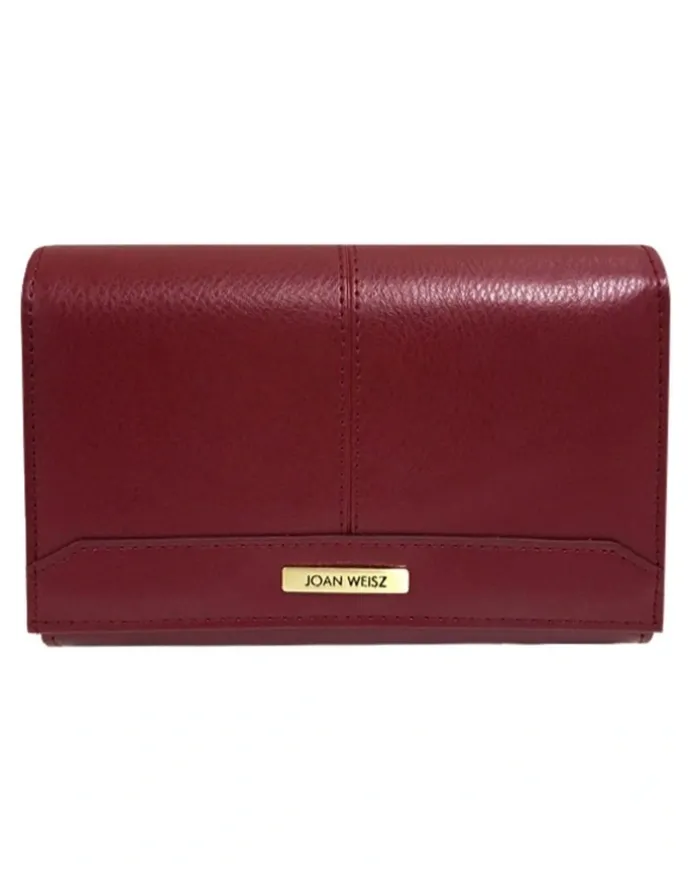 Joan Weisz Dakota French Purse in Red
