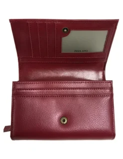 Joan Weisz Dakota French Purse in Red