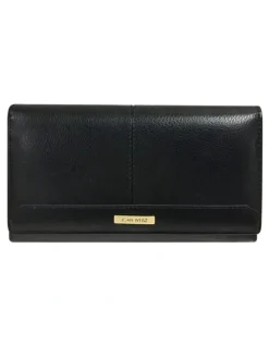 Joan Weisz Dakota Large Wallet in Black
