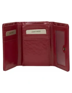 Joan Weisz Dakota Red French Purse