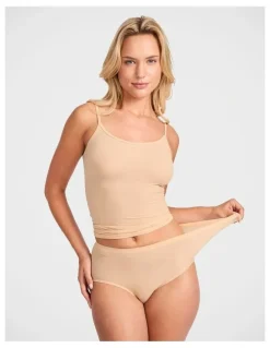 Jockey Endless Stretch Full Brief in Toasted Almond