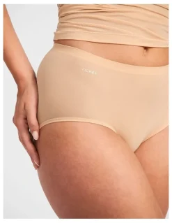 Jockey Endless Stretch Full Brief in Toasted Almond