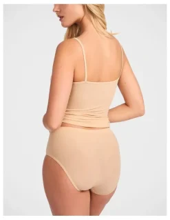 Jockey Endless Stretch Full Brief in Toasted Almond