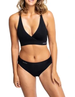 Jockey Next Gen High Cut Brief in Black