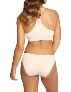 Jockey Next Generation No Panty Line Basics Bikini Brief in Beige