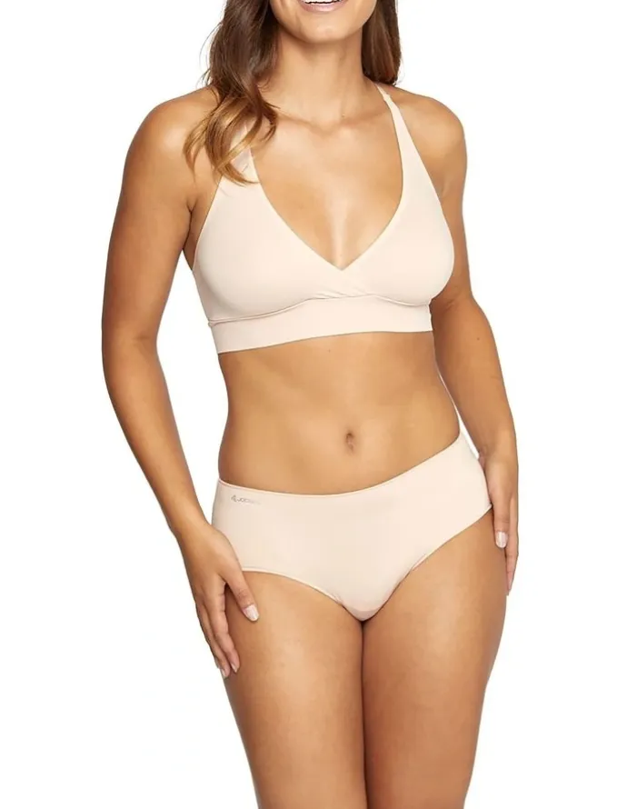 Jockey No Panty Line Promise Next Generation Microfibre Boyleg Brief in Beige