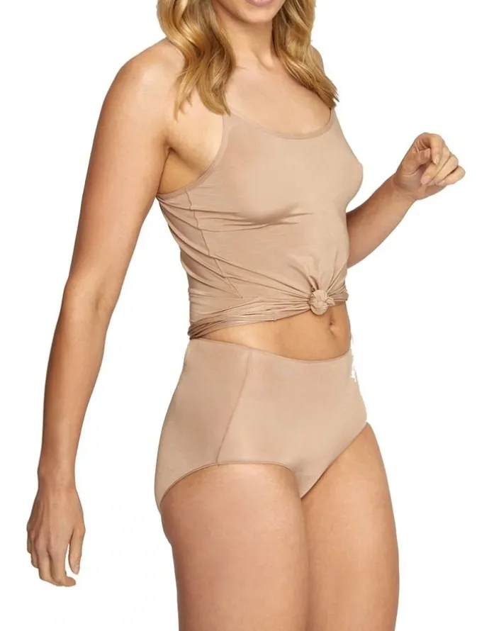 Jockey NPL Tactel Full Brief in Beige
