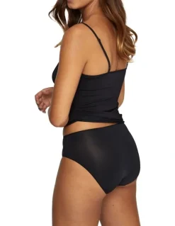 Jockey NPL Tactel High Cut Brief in Black