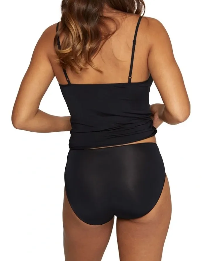 Jockey NPL Tactel High Cut Brief in Black
