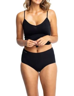 Jockey NPLP Naturals Full Brief in Black