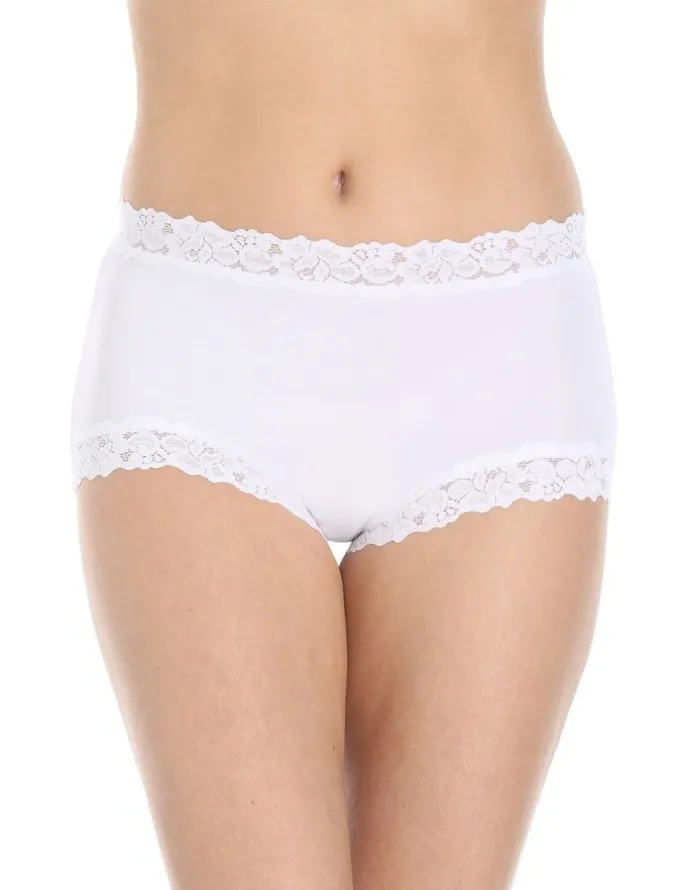 Jockey Parisienne Classic Full Brief in White