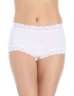 Jockey Parisienne Classic Full Brief in White