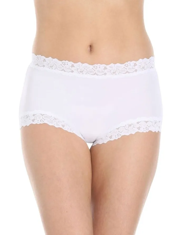 Jockey Parisienne Classic Full Brief in White