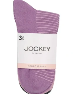 Jockey Pattern Anklet Socks 3 Pack in Multi