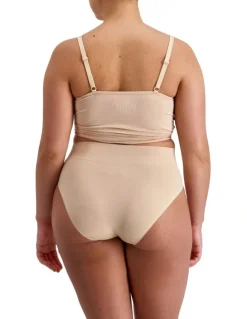 Jockey Skimmies Hi Cut Light Briefs in Nude