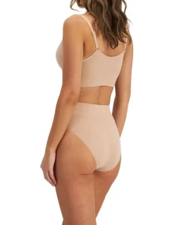 Jockey Skimmies Hi Cut Light Briefs in Nude