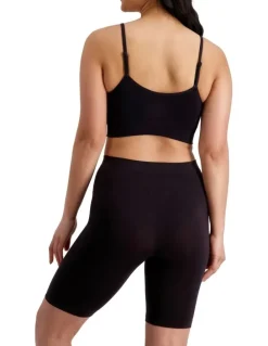 Jockey Skimmies Long Short in Black