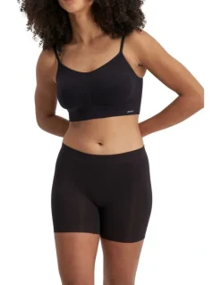 Jockey Skimmies Seamfree Short in Black