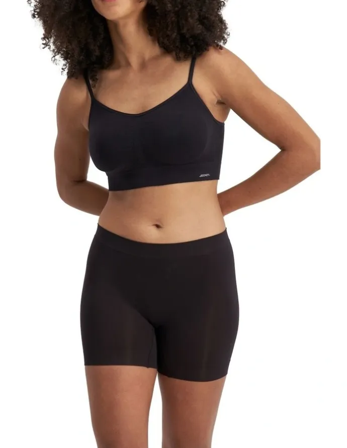 Jockey Skimmies Seamfree Short in Black