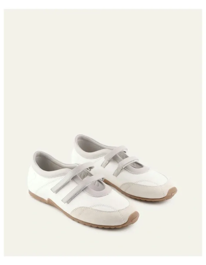 Jo Mercer Bosco Sneakers in White Multi