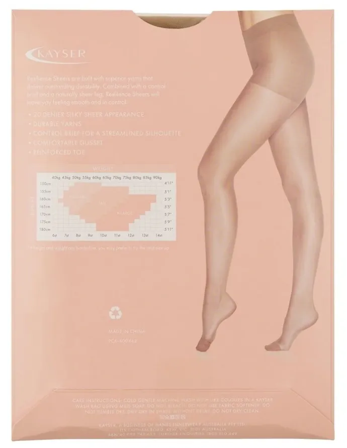 Kayser Resilience Control Sheer in Brown